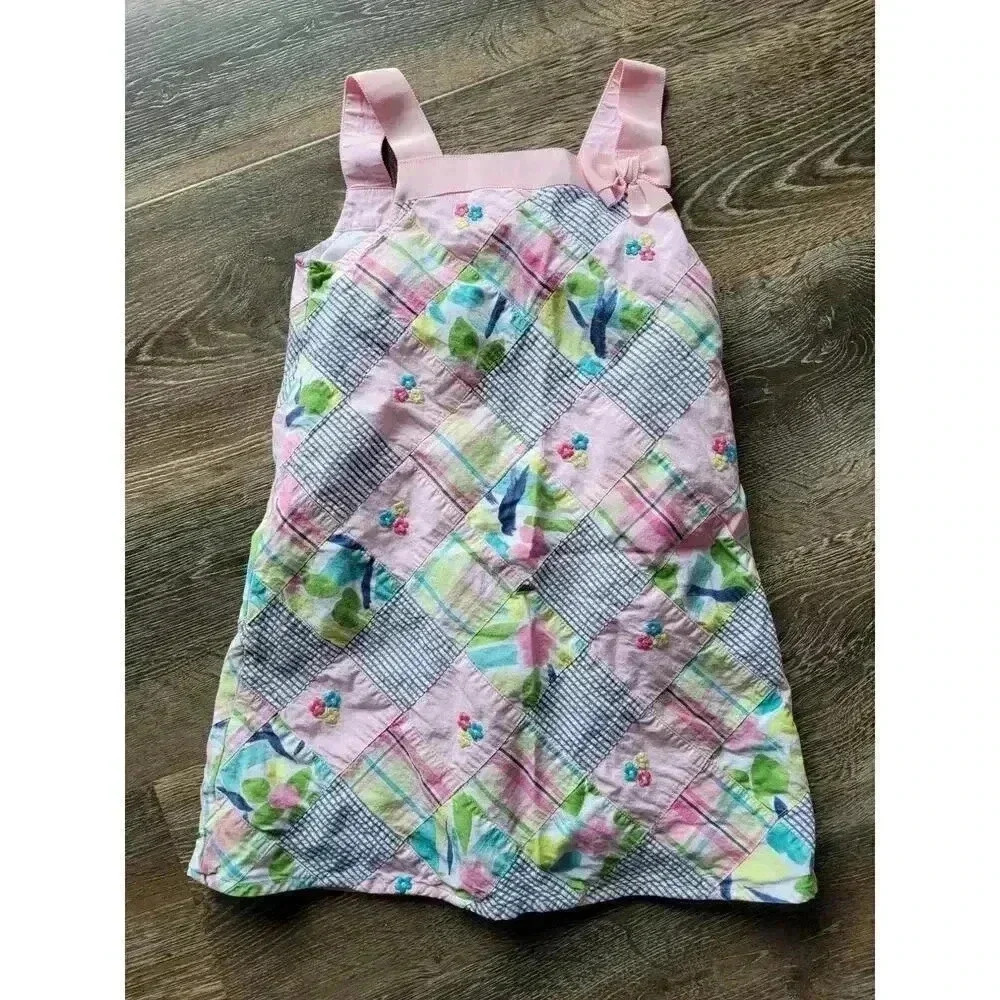 Gymboree floral spring girls dress size 5 #1